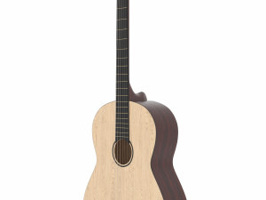 Classical guitar 3D Model
