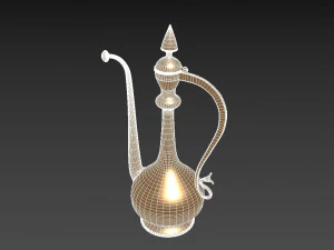 阿拉伯水罐 3D 3D 模型