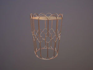 Gold Table 3D Model