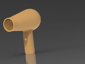 Hair blower 3D 打印模型