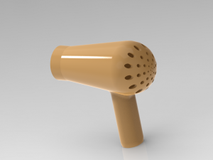 Hair blower 3D 打印模型