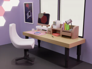 Computerraum 3D Modell