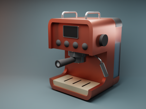 Coffeemachine 3D 模型