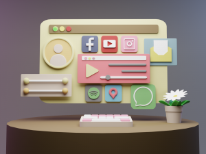 Desktop 3D 模型