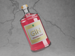 Spirit bottle 3D 模型