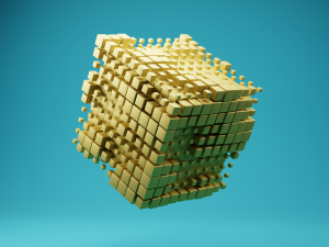 Cube animation 3D 模型