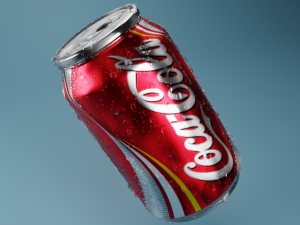 Soft Drink Can Model 3D