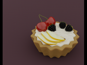 Tart 3D 3D Model