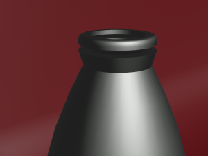 Metal Bottle 3D Model