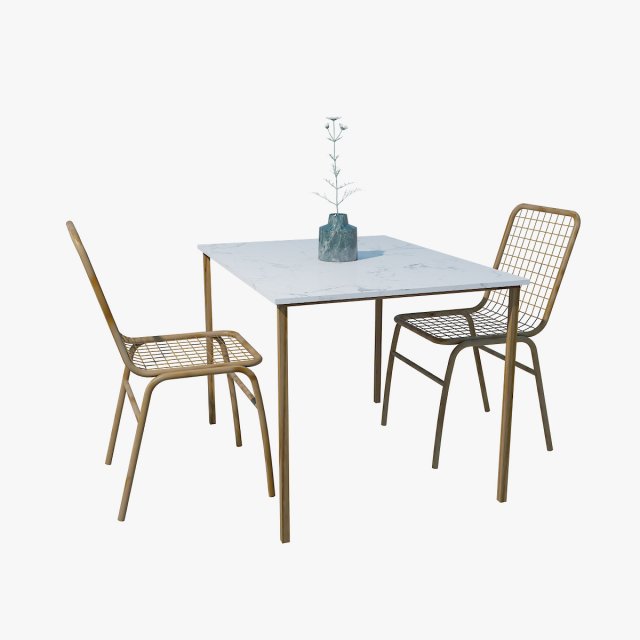 Wooden chairs Modello 3D .c4d .max .obj .3ds .fbx .stl .blend 