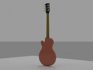 Guitar Gibson Les Paul 3D Model