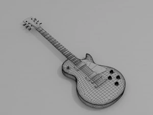 Guitar Gibson Les Paul 3D Model