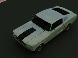 Sportcar 1967 3D Model