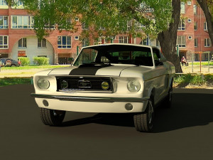 Sportcar 1967 3D Модель