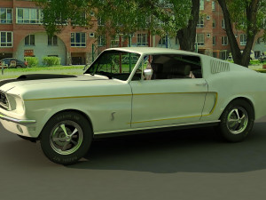 Sportcar 1967 3D Модель