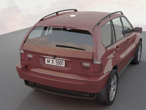 Off-road vehicle car 3D Model