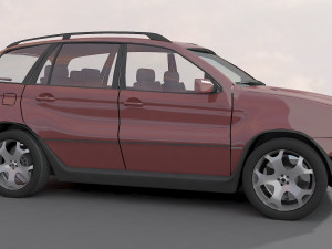Off-road vehicle car 3D Model