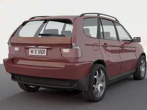 Off-road vehicle car 3D Model