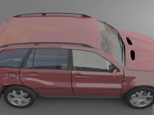 Off-road vehicle car 3D Model