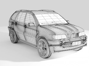 Off-road vehicle car 3D Model