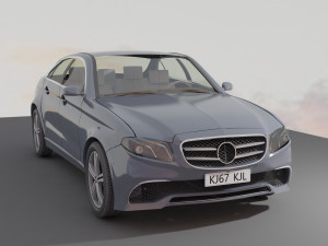 Passenger car sedan 3D Модель