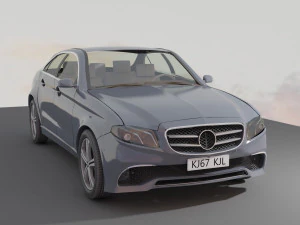 यात्री कार सेडान 3D मॉडल