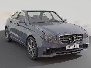 Passenger car sedan 3D Модель