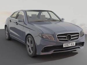 Passenger car sedan 3D Model