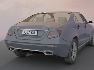 Passenger car sedan 3D Модель