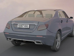 Passenger car sedan 3D Model