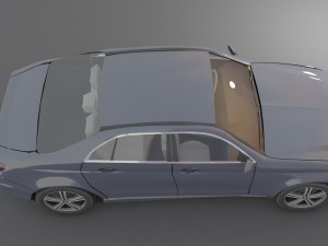 Passenger car sedan 3D Модель