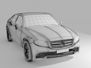 Passenger car sedan 3D Модель