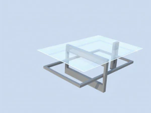 コーヒーテーブル TS-025 3Dモデル