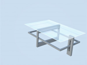 Coffee table TS-025 3D Model