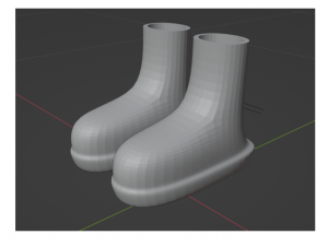 BOOTS 25CM LONG 3D Print Model