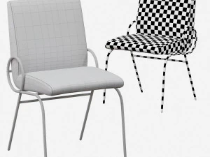 BloomChairMinottiCollezioni 3D Model