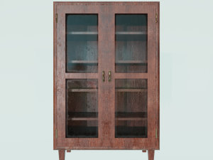 Old Wardrobe Modelo 3D