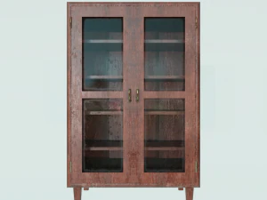 Old Wardrobe 3D Model