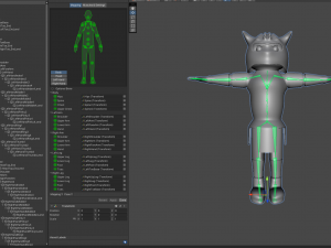 Cartoon Warrior 3D-Modell