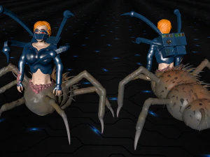 Astraea, łowca demonów Model 3D