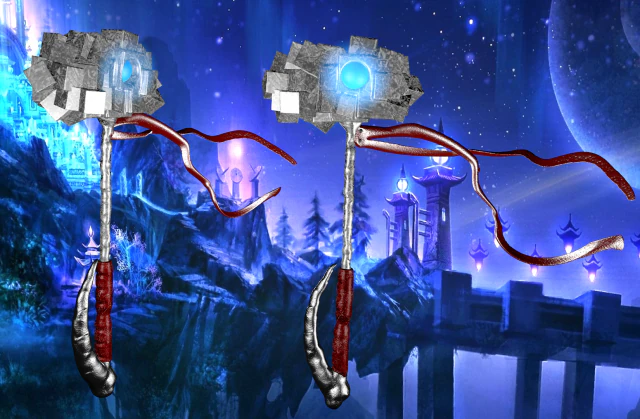 Magiczny Młot Model 3D .c4d .max .obj .3ds .fbx .stl .blend