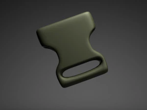 Military Vest 3D Model