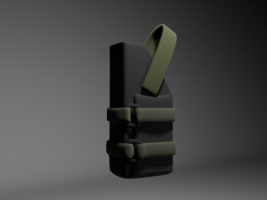 Military Vest 3D Model