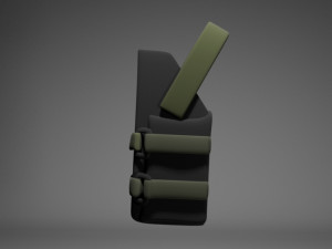 Military Vest 3D Model