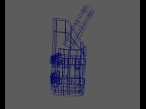 Military Vest 3D Model