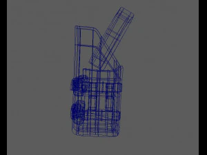 Military Vest 3D Model