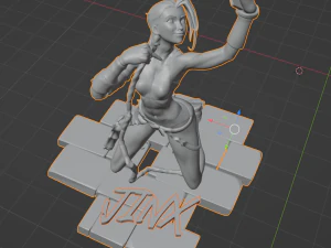 Jinx selfie 3D Print Model