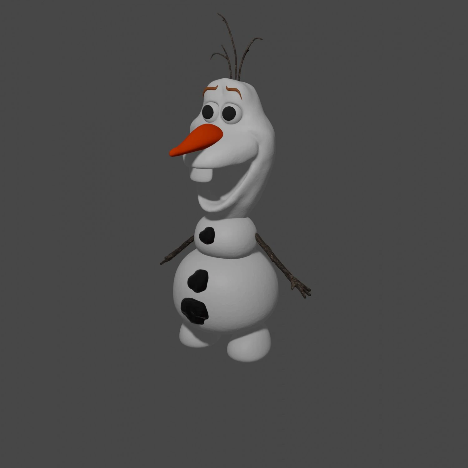 Andy 3D Model .c4d .max .obj .3ds .fbx .stl .blend 