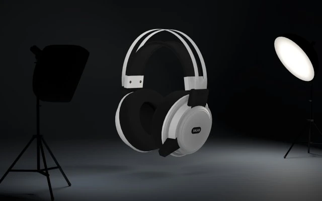 Fones de ouvido Modelo 3D .c4d .max .obj .3ds .fbx .stl .blend 