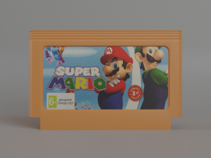 Cartridge dendy 3D 模型